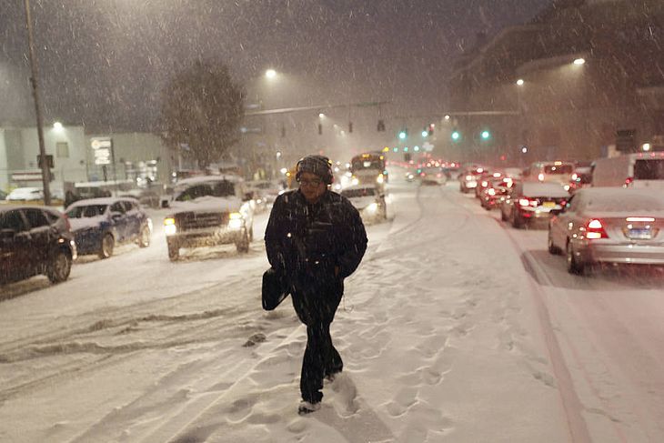 Nevasca atingiu em cheio a Costa leste dos Estados Unidos e grandes cidades como Nova York e Nova Jersey