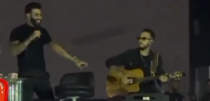 Vídeo: Gusttavo Lima interrompe show e dá bronca em fã que estava fumando maconha