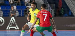 Brasil supera Marrocos e segue para semi da Copa do Mundo de futsal