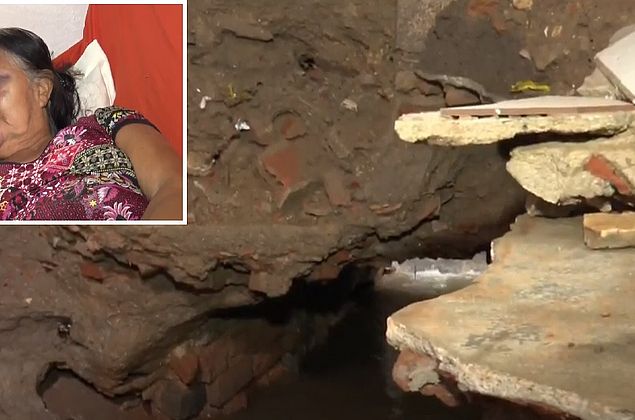Chuva: idosa é sugada por esgoto da cozinha de casa e arrastada 200 metros em São José da Laje