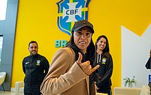 Alagoana Marta se apresenta à seleção para sua última Olimpíadas