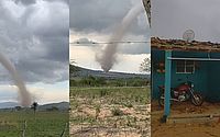 Impressionantes: "tornado" provoca estragos e assusta moradores de Estrela de Alagoas