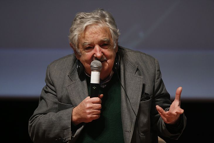 O ex-presidente uruguaio José "Pepe" Mujica