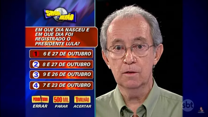 Programa teve único ganhador até hoje. O aposentado sul-mato-grossense Sidiney de Moraes