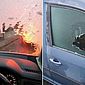 Homem é condenado na Escócia por dirigir com para-brisas congelado