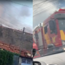 Homem ateia fogo na própria casa e é levado para hospital psiquiátrico, em Maceió