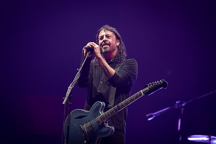 Dave Grohl, vocalista da banda Foo Fighters