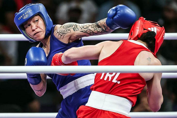 Beatriz Ferreira conquistou a medalha de bronze no boxe nos Jogos Olímpicos Paris 2024