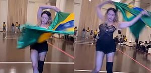 Madonna dança com bandeira do Brasil e convoca: 'Vocês estão prontos?'