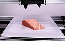 Salmão vegano feito com impressora 3D é lançado na Europa