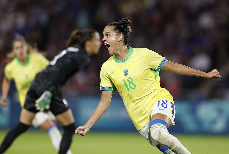 Gabi Portilho, aos 36 minutos do segundo tempo, anotou o gol da vitória em Nantes