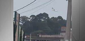 Parecia que estava caindo na minha casa, diz moradora sobre queda de avião