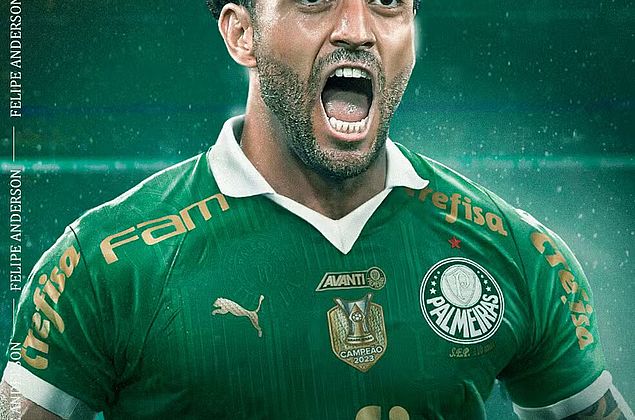 Palmeiras anuncia pré-contrato com Felipe Anderson, da Lazio