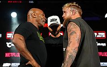 Ingressos para luta entre Mike Tyson e Jake Paul, dia 20 de julho, custam de 658 a 28 mil reais