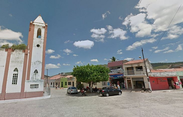 Centro de Pariconha, no Sertã ode Alagoas