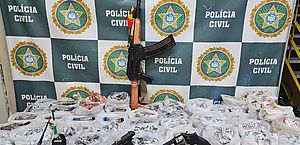 Polícia apreende “superfuzil” adulterado com maior poder de tiro no RJ