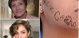 Jornalistas se oferecem para ajudar jovem com rosto tatuado pelo ex