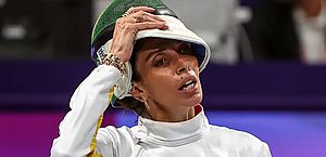 Brasileira passa mal na Olimpíada, é eliminada e revela tumor nas costas