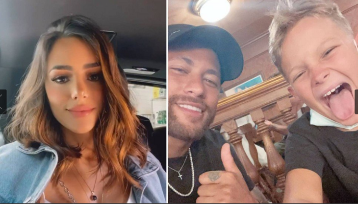 Neymar e a atual influenciadora digital Bruna Biancardi