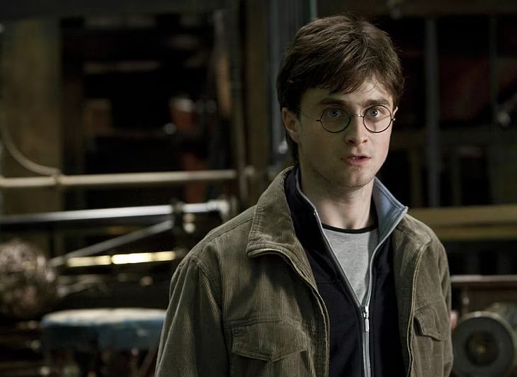 O ator Daniel Radcliffe interpretou Harry Potter 