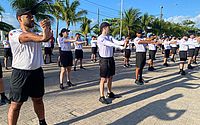 Futuros delegados de Alagoas iniciam preparação física com corrida na orla