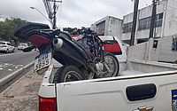 Motocicleta é furtada e recuperada horas depois no Santa Lúcia