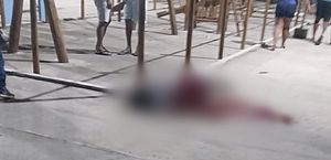 Homem é assassinado a tiros e outro fica ferido em praça no Centro de Paripueira
