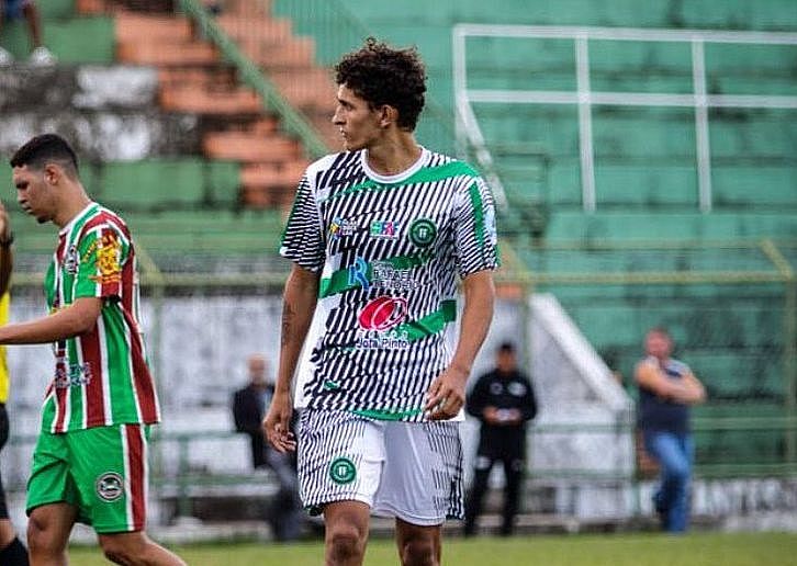 Cabelinho atuou pelo FF Sport Nova Cruz na Segundona do Campeonato Alagoano