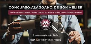 Primeiro Concurso de Sommelier do Nordeste será realizado em Alagoas no próximo dia 09