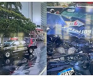 Homem morre atropelado por viatura da PM que perseguia suspeitos no Recife