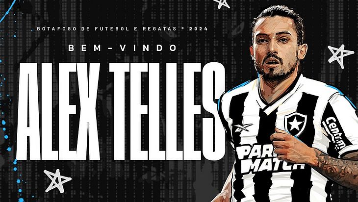 Alex Telles é o novo reforço do Alvinegro