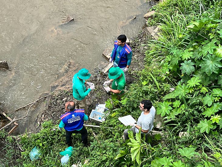 Mortandade de peixes: MPF acompanha inspeção na Barra de Santo Antônio 