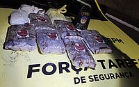 Quase 25 kg de drogas são apreendidos em Maceió; pacotes estampavam escudo do Flamengo