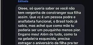 Veja a mensagem que fez ex-atriz da Globo expor atleta do Fluminense