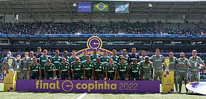Palmeiras sobra diante do Santos e fatura título inédito da Copinha com goleada